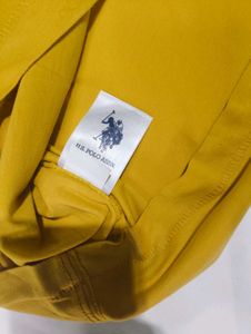 U.S POLO ASSN Mustard Tshirt