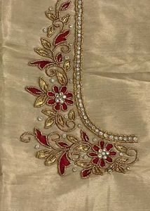 😘 Maggam Work Blouse Piece