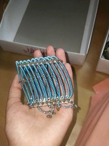 Boho Blue Bangle