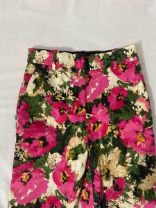 Floral Print Pants