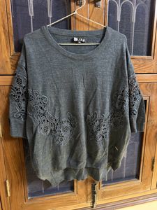Charcoal Colour Top