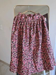 Floral Print Skirt