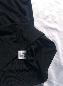 Brand New (Newme) Black Cutout Ruched Dress