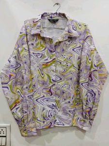 Geometric Pattern Shirt For Women