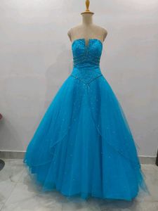 Blue Bridal Lehenga