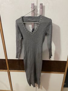 Gray Bodycon Dress