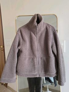 🔻PRICE DROP - H&amp;M Teddy Jacket - Dark Beige