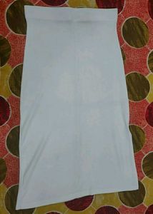 Women A- Line Pencil White Skirt
