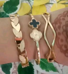 Golden Bangle Bracelets - KIYU ZIYU