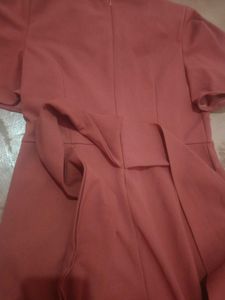 Chic Red Jumpsuit