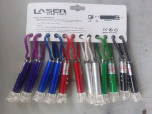 Toy laser pointer with LED lights.