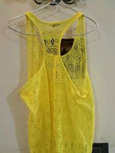 Beautiful Yellow Transparent Singlet..