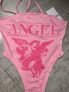 Angel Graphic Bodysuit