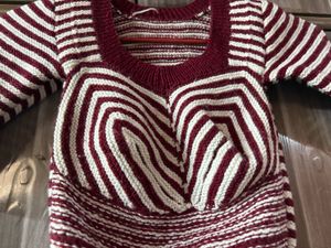 Striped Knit Sweater