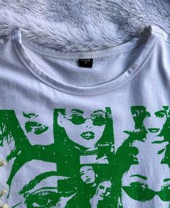 Shein Graphic Printed Top