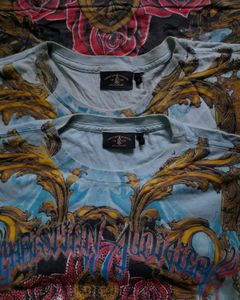 RARE VINTAGE ED HARDY CHRISTIAN AUDIGIER TSHIRT