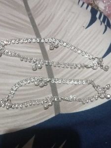 Silver Anklets