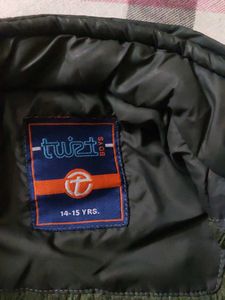 Classic Olive Feather  insulated  Winter Jacket