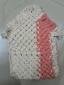 Handmade Macrame Clutch