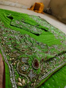 Heavy Saree With Blouse Full Stone Work Sare 🔥