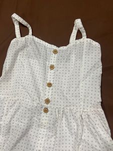 White Dress Free Size