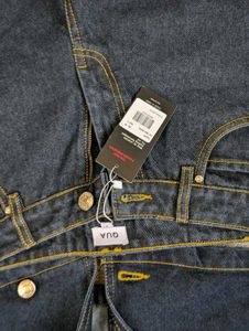 QUA blue Wash Denim Suit