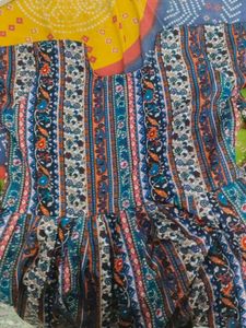 Boho Print Mini Dress