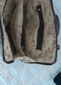Canvas Backpack with Leather Straps
