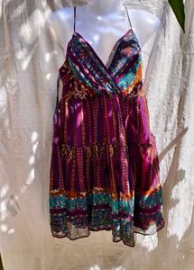 boho mini dress