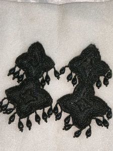 Long Black Earings