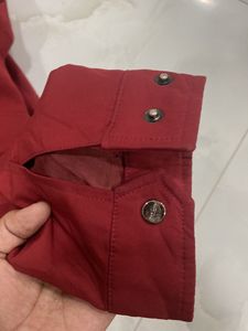 Rusty Maroon Jacket For Winters
