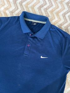Nike Polo Shirt - Navy Blue