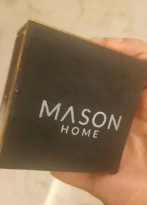 Mason Home Emerald  Glass Ring Box