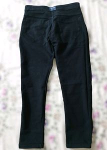 Kerebu Black Denim Slim Fit Jeans (Men)
