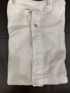 Zara White Kurta