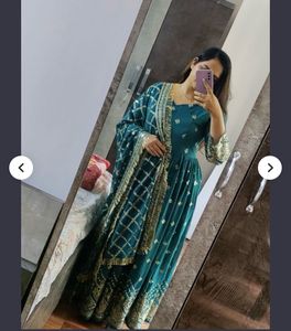 Heavy Embroidery Anarkali Georgette Suit
