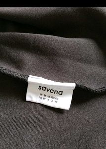 Savana Chic Black Mini Dress