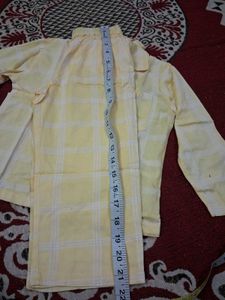 Cute Yellow Kids Pajama Set