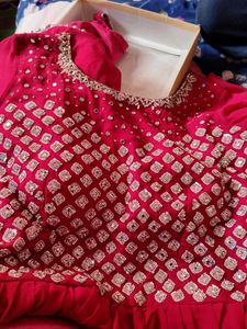 Partywear Beutiful Shuit With Salwar &amp; Dupatta