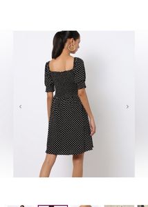 ONLYPolka-Dot Print A-line Dress