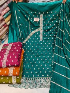 Embroidered Dress Material