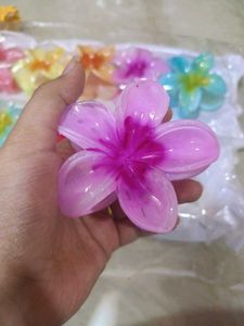 Cute Flower Hair Claw Clip (Set Of 5)