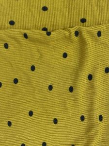 Yellow Polka Dot Skirt