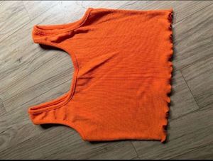 Orange Tank Top