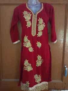 Maroon Kurti