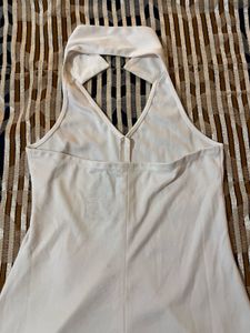 KETCH (S) White Halter Mini Dress