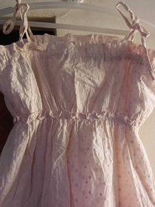 Eyelet Ruffle Top- Rarely Worn