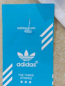 Adidas White Half Sleeve 👕 Tshirt For Man