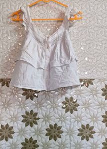 Flutter Sleeve Bottom Up Button Top 👚 👌