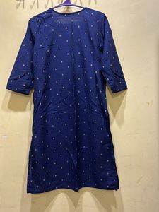 Avaasa Blue Kurta Size L
